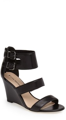 Via Spiga 'Fernanda' Wedge Leather Sandal (Women)