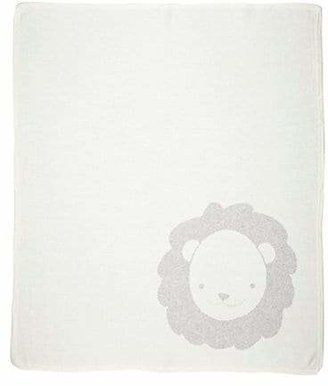 Barneys New York Lion Cotton-Cashmere Baby Blanket - Cream