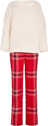 Next Red/Cream Check Pyjamas