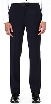 Alexander McQueen Wool-blend tuxedo trousers - for Men