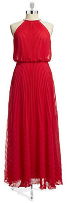 Xscape Evenings Pleated Chiffon Gown --