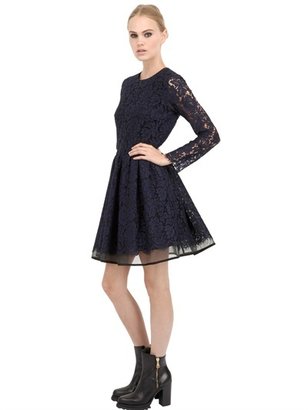 MSGM Cotton Lace & Crinoline Dress