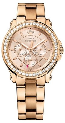 Juicy Couture Ladies rose chronograph wrist watch 31901050