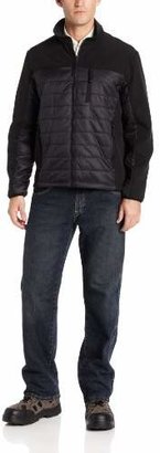 Hawke & Co Men's Hybrid Down Puffer and Softshell Jacket