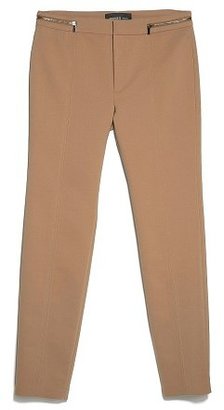 MANGO Decorative zip trousers