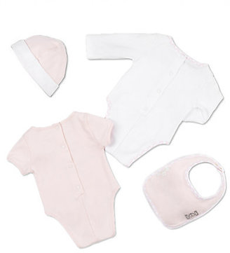 Gucci Infant's Cotton Four-Piece Baby Girl Gift Set