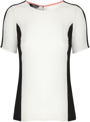 Jane Norman Colour block short sleeve top