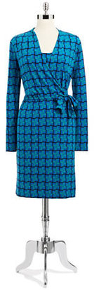 Calvin Klein Long Sleeved Wrap Dress