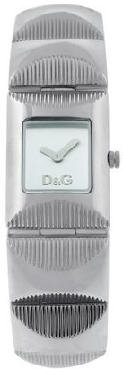 D&G 1024 D&G Dolce & Gabbana Women's DW0322 Stainless Steel Analog with White Dial Watch