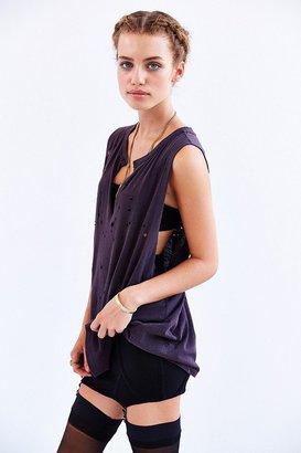 Urban Outfitters Pins And Needles Joanna Rocker Muscle Tee