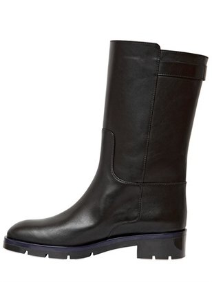 Tod's 25mm Leather Biker Boots