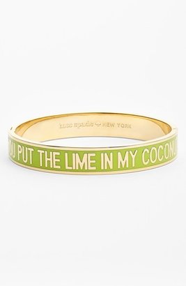 Kate Spade 'idiom - Put The Lime In My Coconut' Hinge Bangle