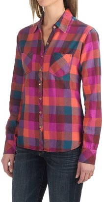 Dickies Herringbone Plaid Flannel Shirt - Cotton, Long Sleeve (For Women)