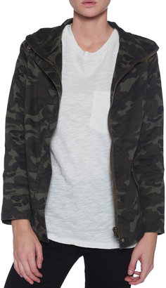 CHIP FOSTER Tweed-Lined Camo Jacket
