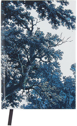 Boho & Co - Trees Two Blue - Ruled Notebook - A5