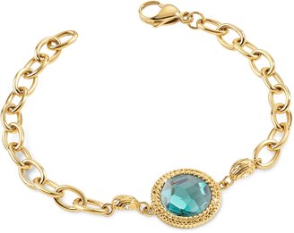 Just Cavalli Just Queen Golden Bracelet w/Crystal