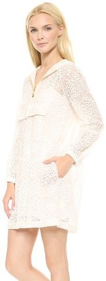 Moschino Hooded Lace Dress