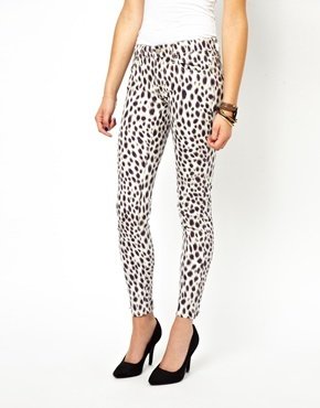 Denim & Supply Ralph Lauren by Ralph Lauren By Ralph Lauren Jeans In Cheetah Spot Print - Cheetah spot pr