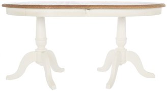Cambridge Silversmiths Shabby Chic dining table natural & white