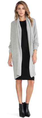 Bless'ed Are The Meek Cross Hatch Cardigan