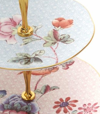 Wedgwood Cuckoo Two-Tier Cake Stand