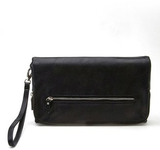 Forever 21 FOREVER 21+ Oversized Faux Leather Clutch