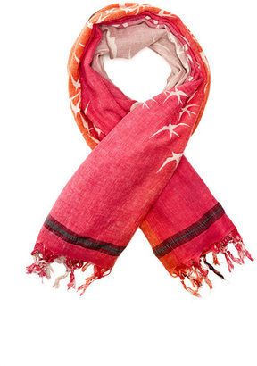 Leigh & Luca Cashmere & Silk Blend Fly Square Scarf