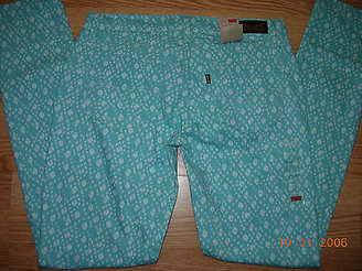 Levi's 524 *winter Mint* Too Superlow Skinny Jeans Multiple Sizes