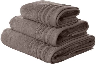 House of Fraser Casa Couture Classic luxury hand towel smoke