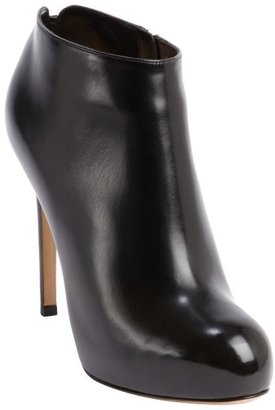Ferragamo black leather 'Rufia' heel booties