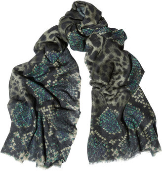 Lily & Lionel Safari printed silk scarf