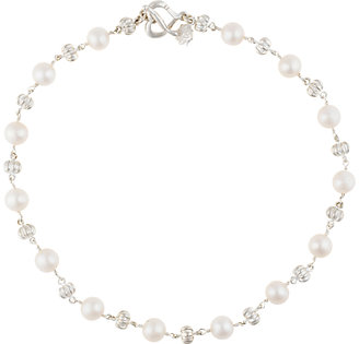 Dower & Hall Pearl Necklace, SilverWhite