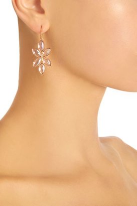 Irene Neuwirth Women's Floral Drop Earrings-Colorless