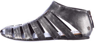 Marsèll Metallic Leather Sandals w/ Tags