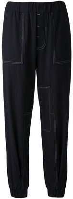 Band Of Outsiders cropped trousers