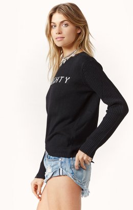 Little Miss For love and lemons NAUGHTY SWEATER