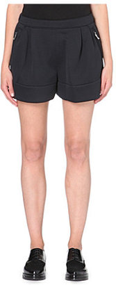 3.1 Phillip Lim High-shine pleated shorts