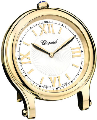 Chopard Happy Sport yellow-gold plated table clock