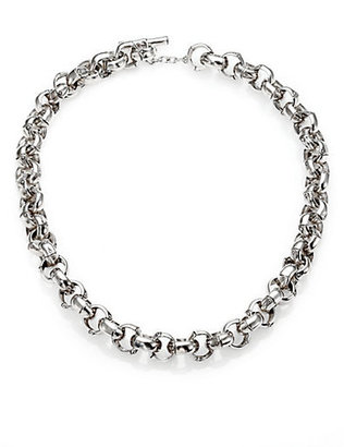 John Hardy Bamboo Sterling Silver Link Necklace