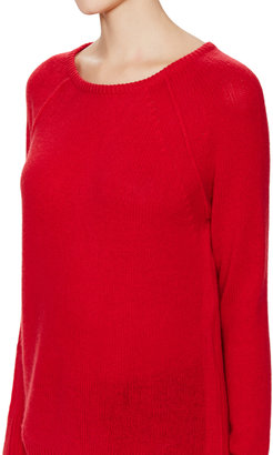 Autumn Cashmere Cashmere Boyfriend Sweater with Side Zippers