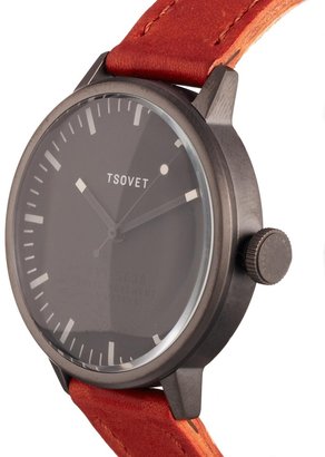 Tsovet Watch With Brown Leather Strap SC221011