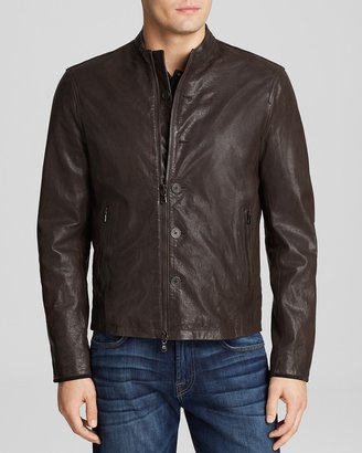 John Varvatos Usa Leather Moto Jacket