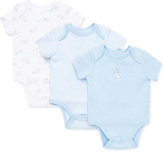 Little Me Baby Boys' 3-Pack Puppy Bodysuits