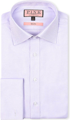 Thomas Pink Keaton Slim-Fit Double-Cuff Shirt