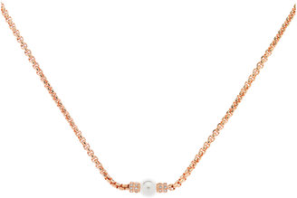 Finesse Pearl and Swarovski Crystal Necklace