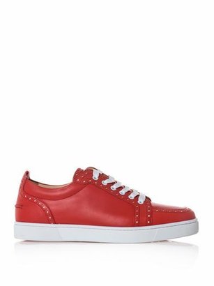 Christian Louboutin Fleurilow leather trainers