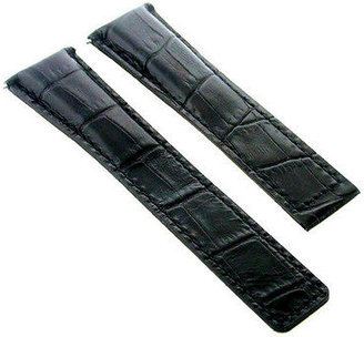 Tag Heuer Genuine Alligator Leather Band Strap For 20mm Black 3t