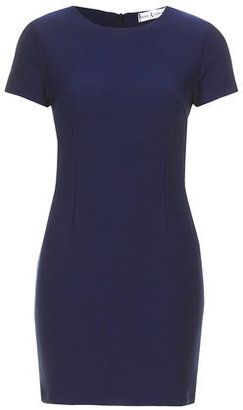 Topshop Womens **Cap Sleeve Bodycon Dress by Rare - Navy Blue