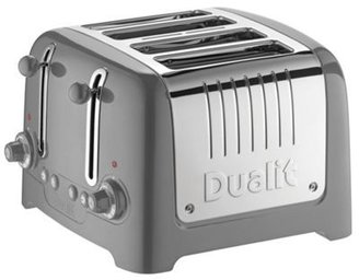 Dualit Matte titanium '46217' four slice toaster