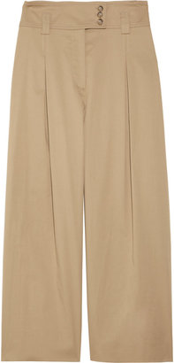 RED Valentino Cropped stretch-cotton pants